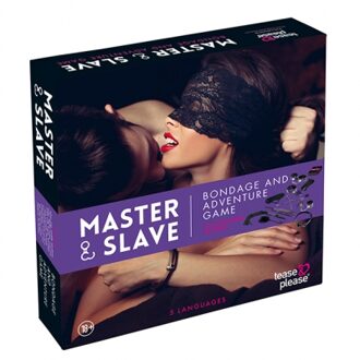 Master & Slave Bondage Spel Paars - erotisch spel - 000