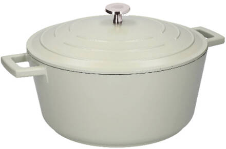 Masterclass Braadpan, Gietaluminium, 28 cm, 5 L, Mint Groen - MasterClass