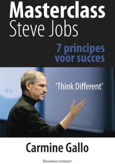 Masterclass Steve Jobs - Boek Carmine Gallo (9047006488)