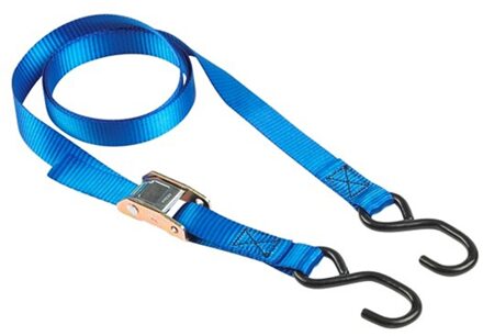 MasterLock 4 Spanbanden met S-haak, 0,5m, blauw - 4367EURDAT 4367EURDAT