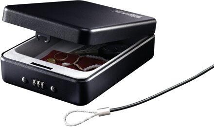 MasterLock Draagbare Digitale Kluis met kabel - P005CEURBLKHRO P005CEURBLKHRO