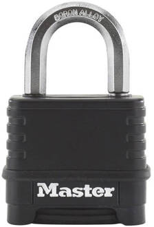 MasterLock Hangslot met hoge beveiliging [combinatie] [zink] [buitenkant] M178EURD