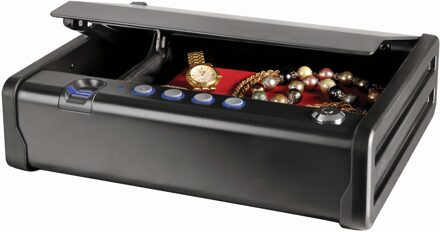 MasterLock Master Lock Kluis biometrisch met snelle toegang klein MLD08EB Zwart