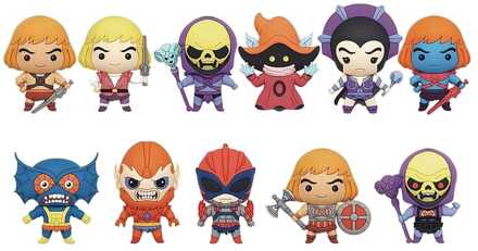 Masters of the Universe 3D Foam Bag Clips Movie Series 1 Display (24)