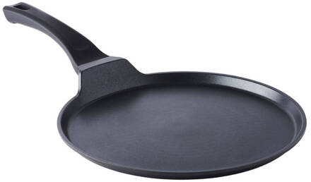 Mastrad Crêpepan, Gegoten Aluminium, Ø28 cm - Mastrad Zwart