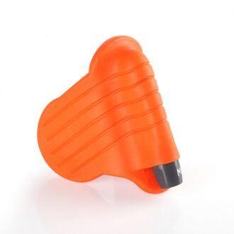 Masturbator Vibrerend Stroker Siliconen - Oranje