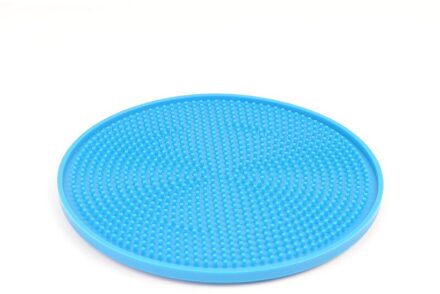 Mat Voor Honden Katten Trage Voedsel Kom Pet Dog Feeding Kom Siliconen Hond Voeden Lick Pad Hond Slow feeders Huisdier Behandelen Levert blauw