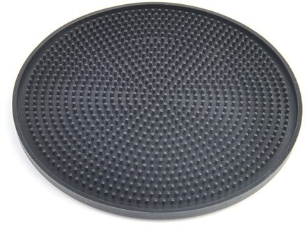 Mat Voor Honden Katten Trage Voedsel Kom Pet Dog Feeding Kom Siliconen Hond Voeden Lick Pad Hond Slow feeders Huisdier Behandelen Levert zwart