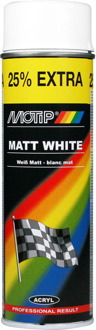 Mat | Wit | 500ml - 04002