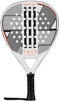 Match Light 3.3 Padelracket wit - zwart - rood - 1-SIZE