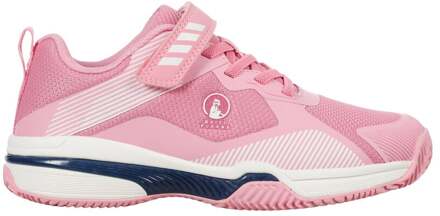 Match Velcro Clay Tennisschoenen Kinderen-pink, wit - 31