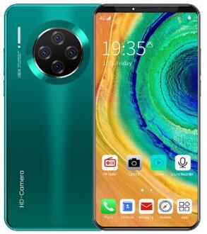 Mate33 Pro Unlocked 2MP 8 Core Dual Sim 512Mb + 4G Goedkope Smartphone 5.8 Inch androidmobile Smartphones In Doos blauw