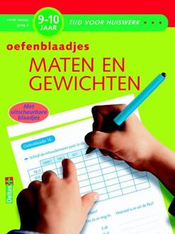 Maten en gewichten / 9-10 jaar, vierde leerjaar, groep 6 / Oefenblaadjes - Boek Moniek Vermeulen (9044726234)