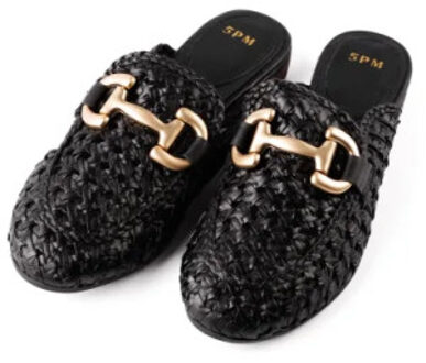Matera rno mule black - Zwart - 38