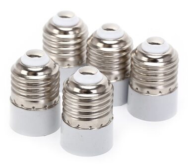 Materiaal Vuurvast Socket Adapter Lamphouder 43Mm * 28Mm 1x Converter E27 Om E14 Adapter Conversie socket