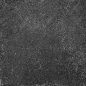 Materica Vloer- en wandtegel 60x60cm 10mm gerectificeerd R10 porcellanato Nero 1839809 Nero Mat (Zwart)