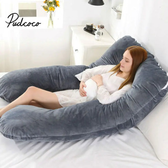 Maternity Breastfeeding Pillow Cotton Women Pregnancy Nursing Sleeping Body Boyfriend Pillow 70 x 130cm
