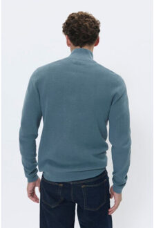 Matíníque 30207192 lagoon 184214 stormy weather heren trui half zip matini Blauw
