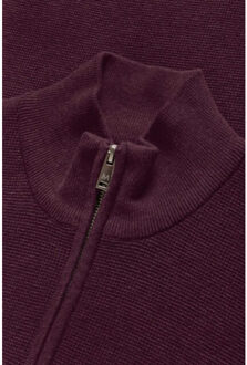 Matíníque 30207192 lagoon 192118 claret heren trui half zip Rood