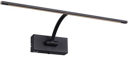 Matisse Wandlamp Zwart 45cm incl. Dimmer