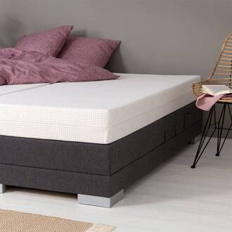 Matras Abbeville - Anti-allergisch - 180x200cm Met Traagschuim & Koudschuim Kern - Van Aeroplus - Comfort: Medium Stevig - Dekbed-Discounter.nl