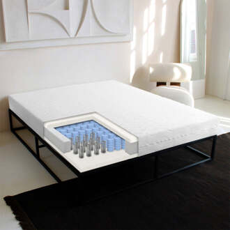 Matras Gold Motion - Pocketvering - 140x200cm Met Pocketvering Kern - Van Zydante - Comfort: Medium - Dekbed-Discounter.nl - 140 x 200 cm