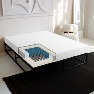 Matras Micro Motion - Pocketvering - 160x200cm Met Pocketvering Kern - Van Zydante - Comfort: Medium Stevig - Dekbed-Discounter.nl