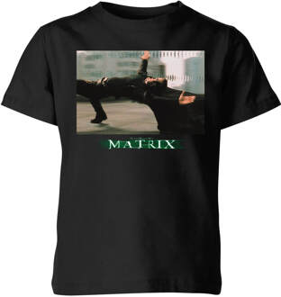 Matrix Bullet Time Kids' T-Shirt - Black - 98/104 (3-4 jaar) Zwart - XS