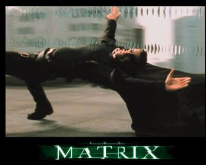 Matrix Bullet Time Women's T-Shirt - Black - XXL Zwart