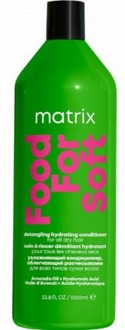 Matrix Food For Soft Ontklittende Conditioner met Avocado-olie en Hyaluronzuur voor Droog Haar 1000 ml