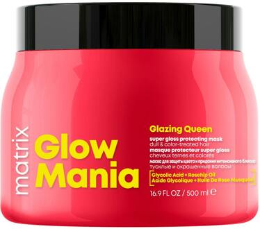 Matrix Glow Mania Colour Protecting Set including Shampoo, Conditioner, Leave-In Conditioner, and Mask