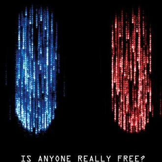 Matrix Red Pill Blue Pill Unisex T-Shirt - Black - M Zwart