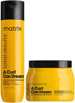 Matrix Total Results A Curl Can Dream Cleansing Shampoo and Moisturising Cream Duo