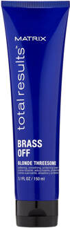 Matrix Total Results Brass Off Blonde Threesome haarcrème Unisex 150 ml