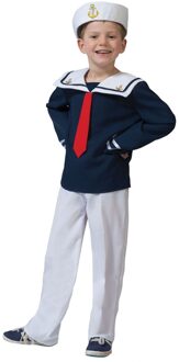 Matroos kostuum kind Blauw