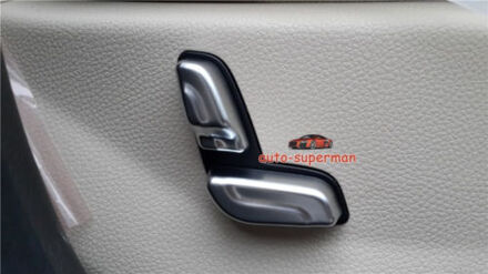 Matt Chrome Passenger Side Seat Passen Schakelaar Cover Voor Benz X204 GLK300 350 09-15