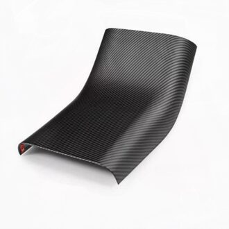 Matte Carbon Fiber Voor Tesla Model 3 Y Interieur Armleuningen Doos Achterbank Anti-Kick Kickproof Bescherming Cover Model Y Accessoires matte koolstofvezel