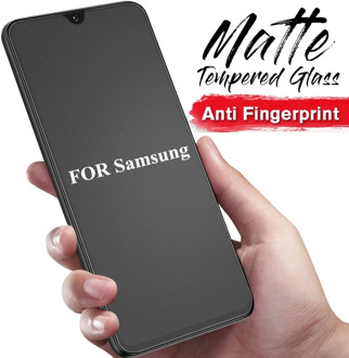 Matte Frosted Tempered Glass For Samsung Galaxy A51 A71 A30 A30S A50 A50S M51 M30S M31 A21S A30 A01 Note 10Lite Screen Protector