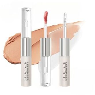 Matte GLoss Non-Stick Double-Ended Liquid Lipstick - 5 Colors #SLP06 - 2.2g*2