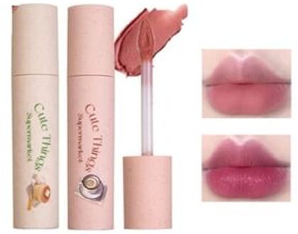 Matte Lip Cream - 3 Colors (4-6) #06 Walnut - 2.3g