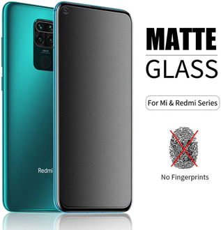 Matte Tempered Glass For Xiaomi Redmi Note 9 8 Pro Max 9S 8A 8T Glass For Xiaomi Poco X3 NFC Mi 9T Pro Poco F2 Screen Protector