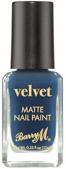 Matte Velvet Nail Paint 10ml (Various Shades) - Silent Cove