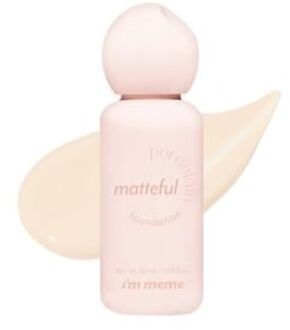 Matteful Porcelain Foundation - 3 Colors #01 Fair