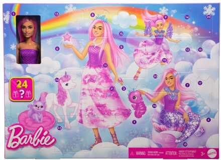 Mattel Barbie Advent Calendar with Doll Fantasy