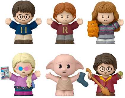 Mattel Harry Potter Little People Collector Mini Figures 7 cm Blind Pack Display (12)