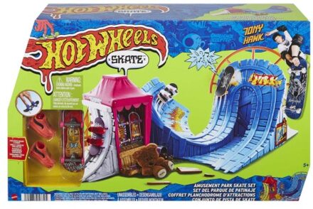 Mattel Hot Wheels Skate Fingerboard Amusement Park Set