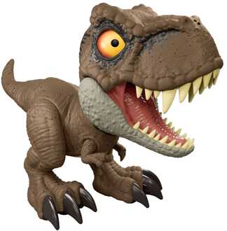 Mattel Jurassic World Action Figure with Sound Roar Command Tyrannosaurus Rex 16 cm