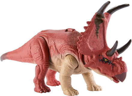 Mattel Jurassic World Dino Trackers Action Figure Wild Roar Diabloceratops