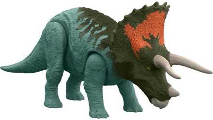 Mattel Jurassic World - Roar Strikers Triceratops Speelfiguur