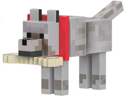 Mattel Minecraft Diamond Level Action Figure Wolf 14 cm